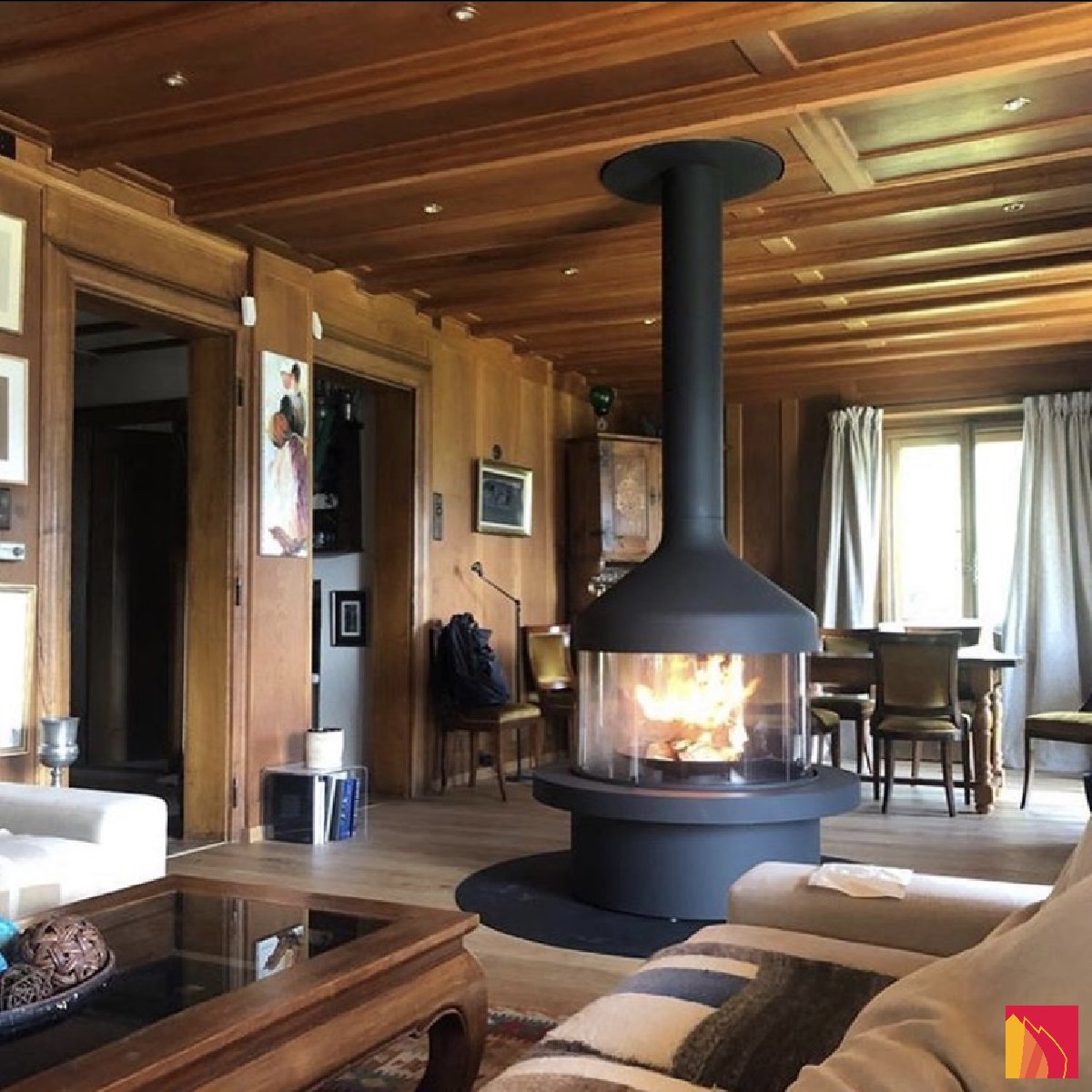 Foco de chimenea Meijifocus - Carron-Lugon