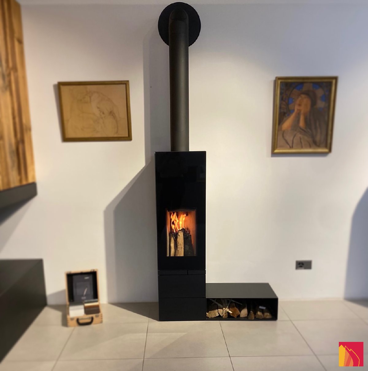 Estufa de leña de acero T-Two Tonwerk - Carron-Lugon
