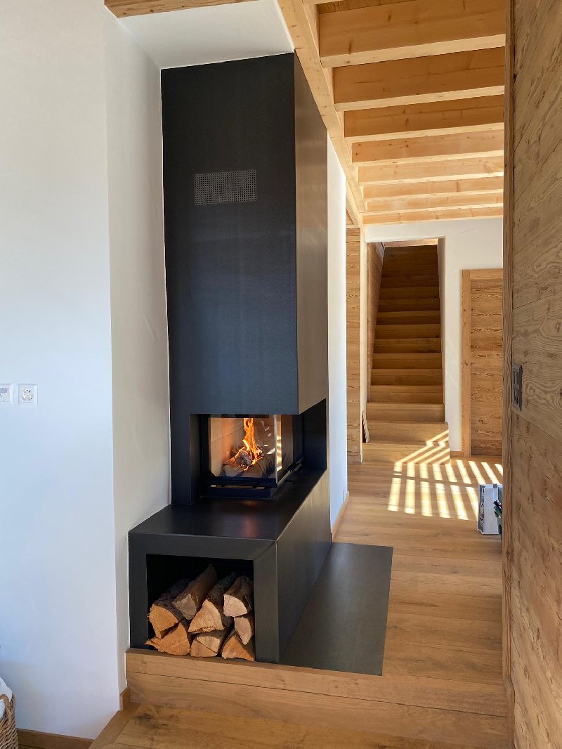Wood burning fireplace Atraflam 16/9th 800 VL - Carron-Lugon