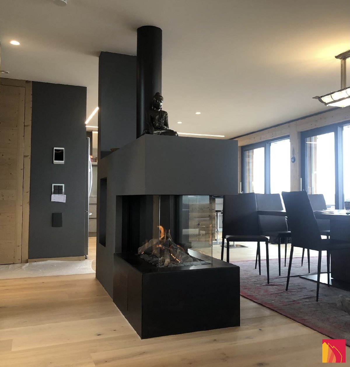 Chimenea de gas Kalfire GP85/50R - Carron-Lugon