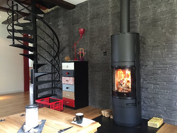 Scan 83-3 Maxi wood stove - Carron-Lugon