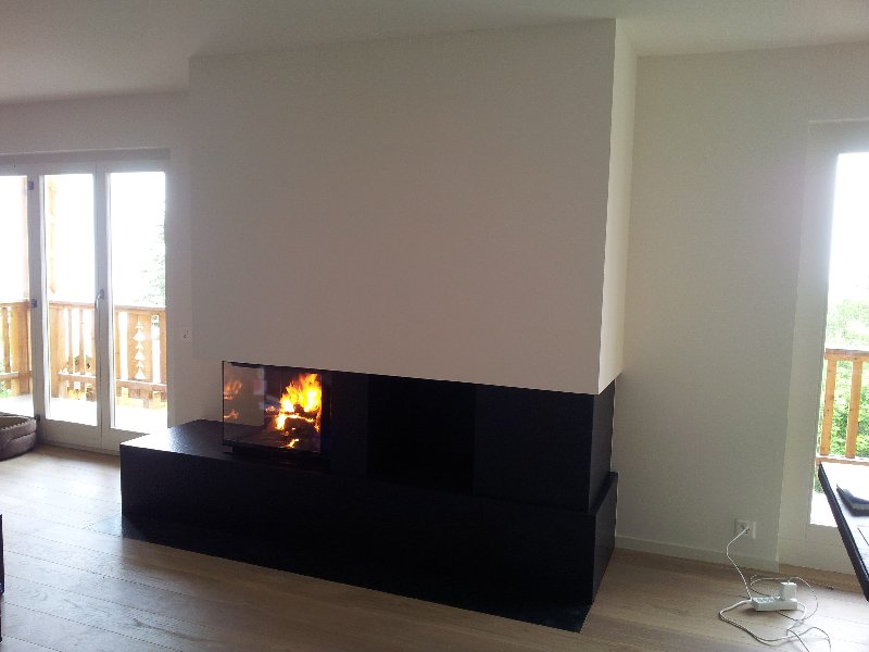 Side window fireplace - Carron-Lugon