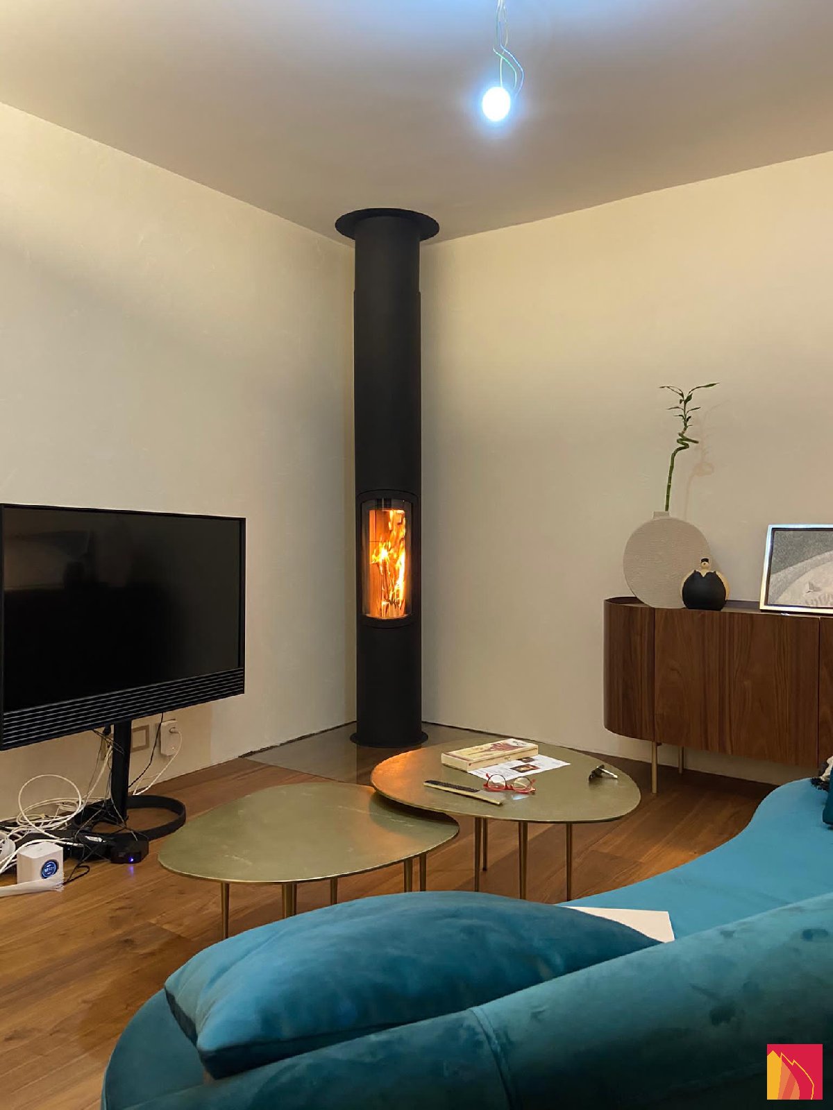 Chimenea de pie Focus Slimfocus - Carron-Lugon