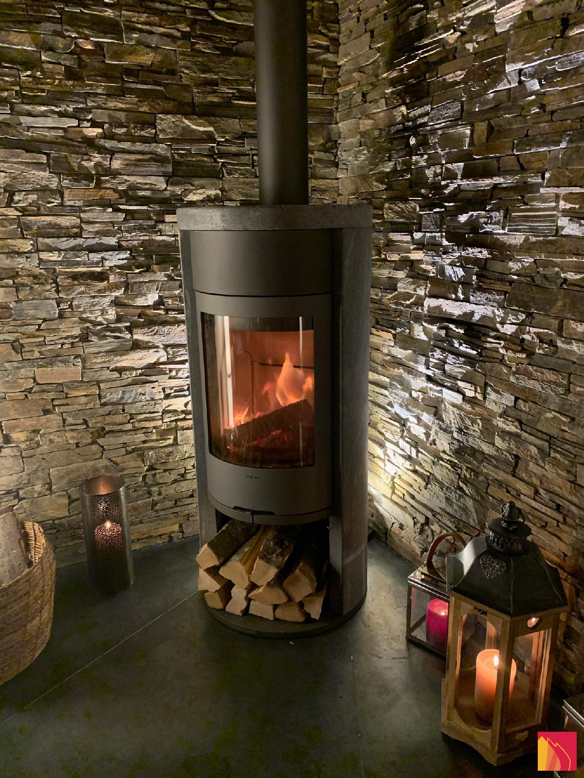 Estufa de leña Contura 620T - Carron-Lugon