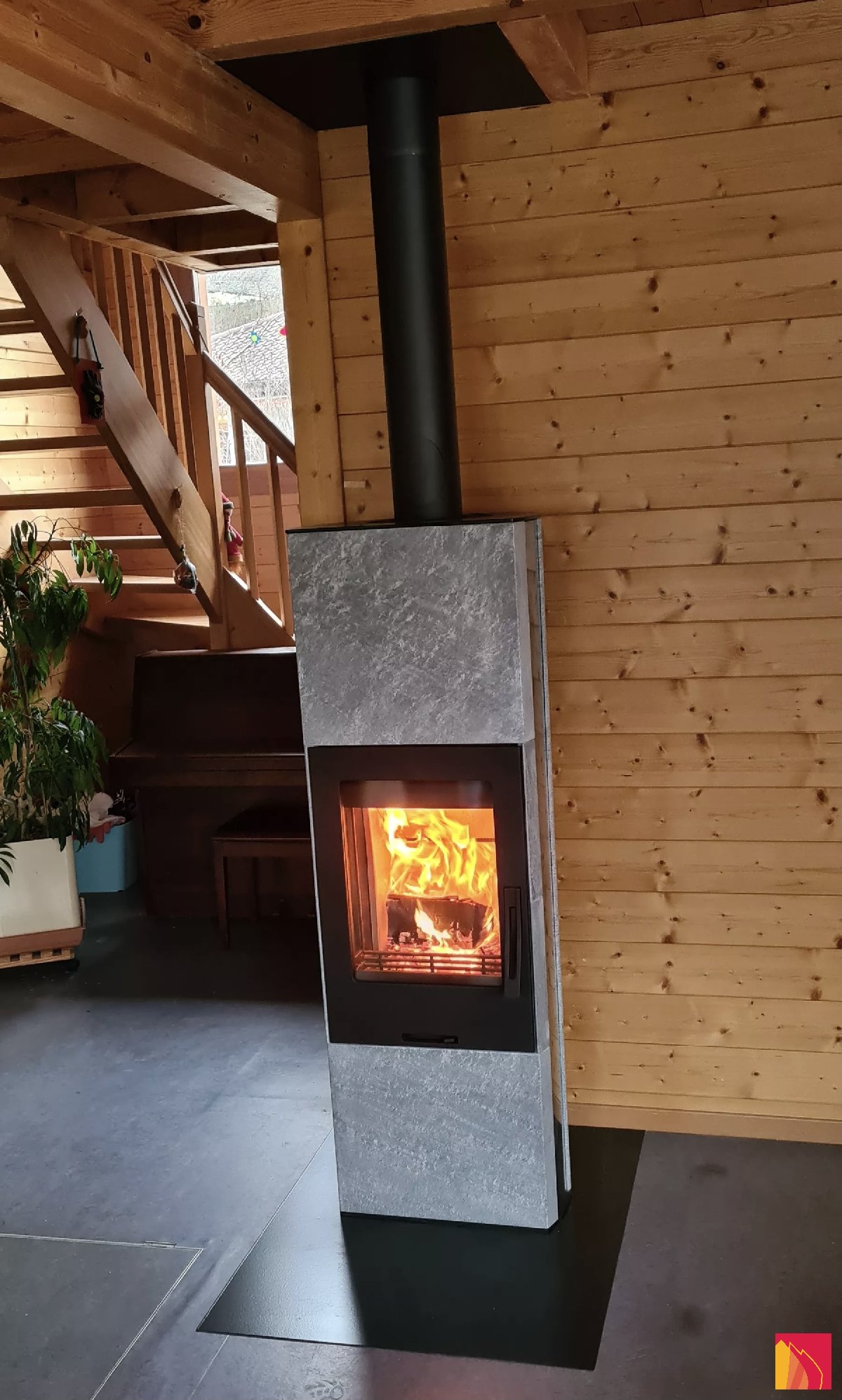 Estufa de leña Contura 35T - Carron-Lugon