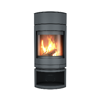 Skantherm Emotion S avec compartiment à bois avec module accumulateur
