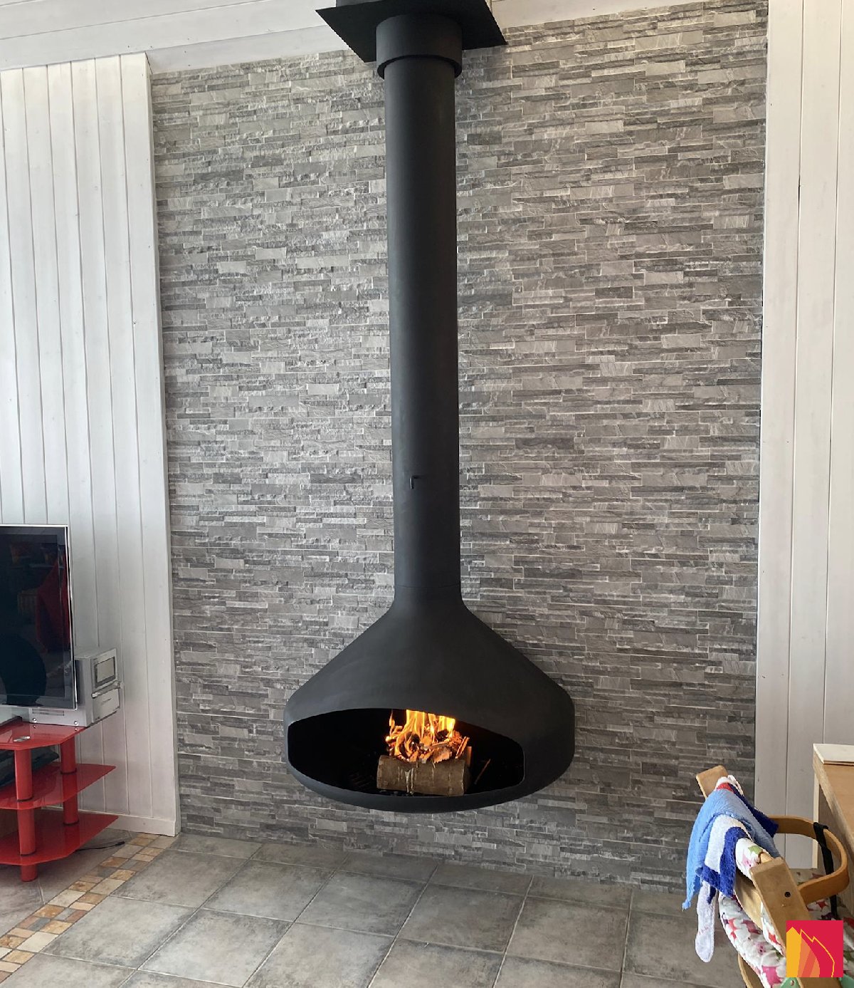 Chimenea de pared Focus Paxfocus - Carron-Lugon