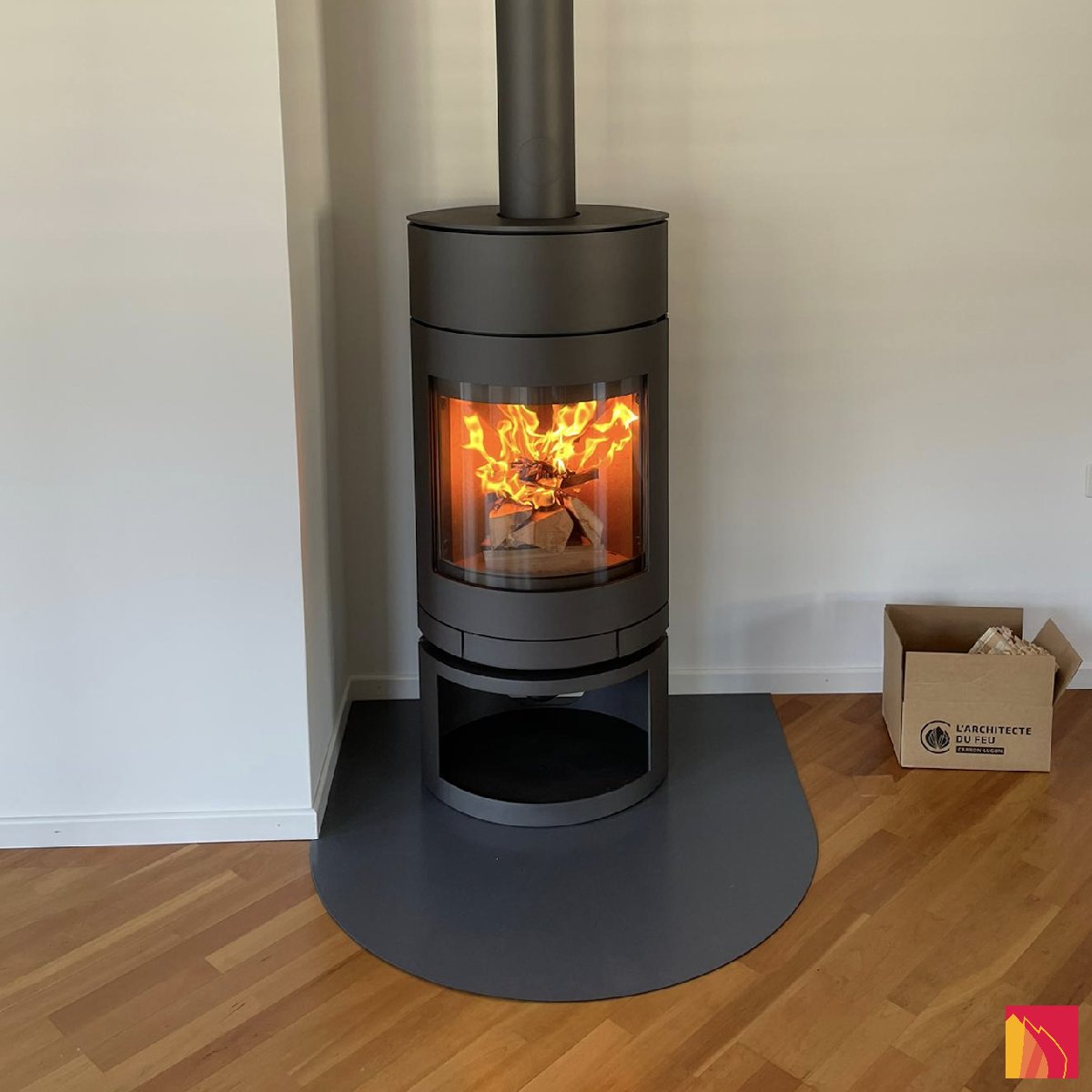Estufa de leña Skantherm Emotion S - Carron-Lugon