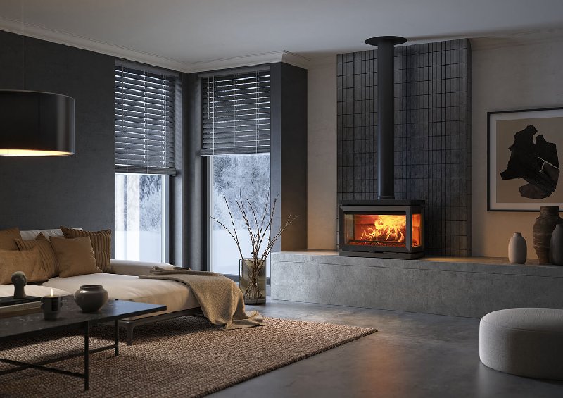 Jotul F 620 LB con asiento corrido