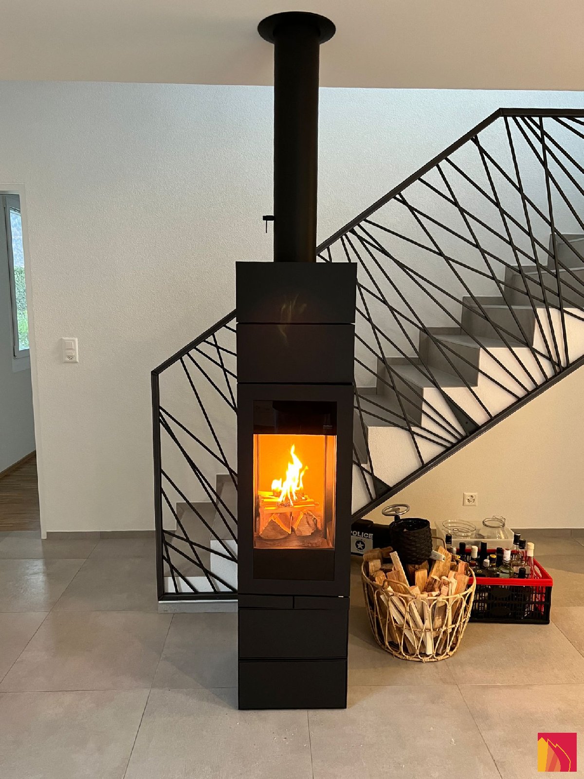 Elementos Skantherm 400 al frente - Carron-Lugon