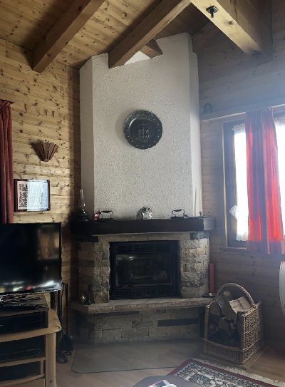 Replacing a chimney with a wood-burning stove - Carron-Lugon